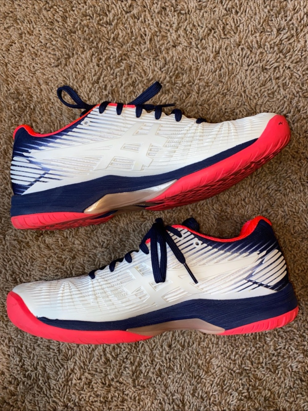 ASICS Solution Speed Shoes Pink Glow Women’s Size 8.5 Tennis Pickleball Athletic - Picture 4 of 9